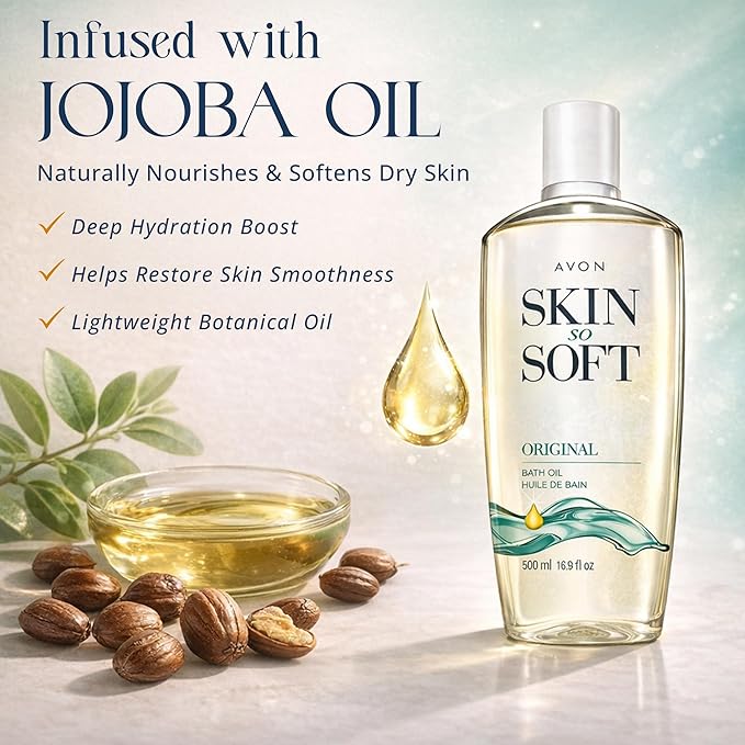AVON Skin So Soft Original Bath Oil - Image 3