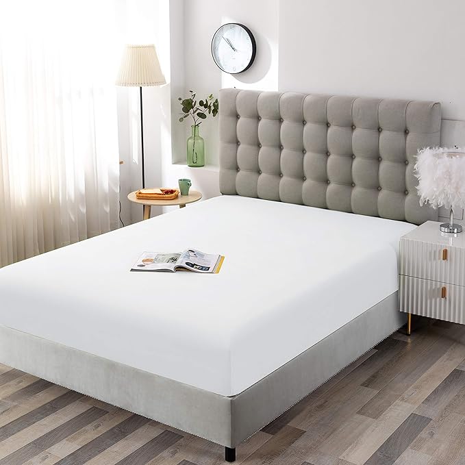 Sfoothome Full Fitted Sheet Only, Brushed Microfiber, Extra Soft and Comfortable - Image 2
