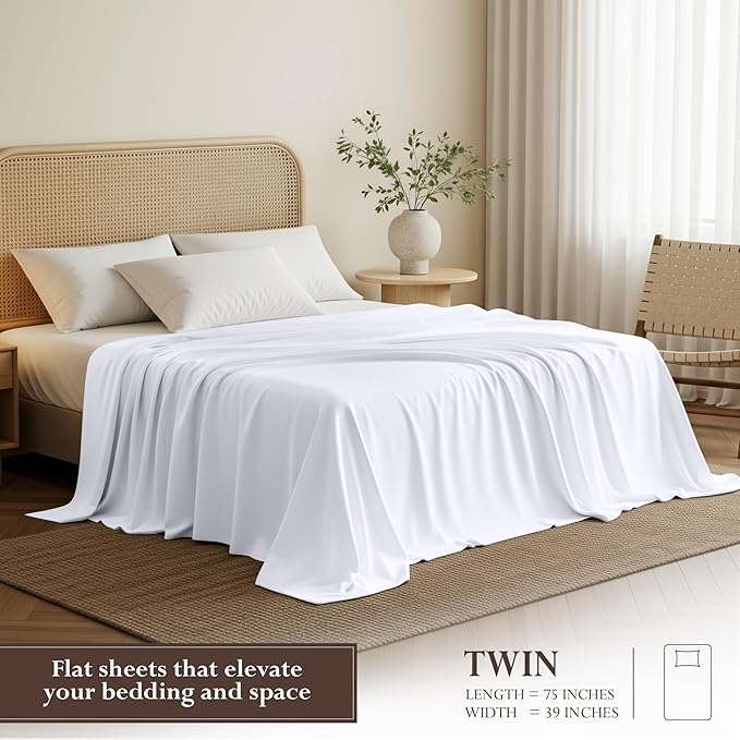 Utopia Bedding Flat Sheet - Image 2