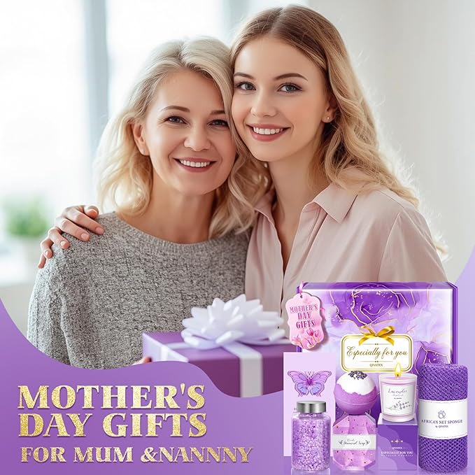 Qivatex Mothers Day Gifts for Mom Women, Teacher Appreciation Gifts, Bath Gift - Image 2