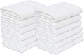 GOLD TEXTILES 48 White Economy Bath Towels Bulk Cotton Blend by GOLDTEXTILES