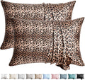WLOSJ100% Silk Pillow Cases 2 Pack Queen Size Mulberry Silk Pillowcase by WLOSJ