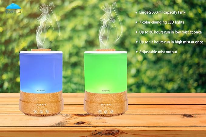 BlueHills Premium 2500 ML XL Essential Oil Diffusers - Image 8