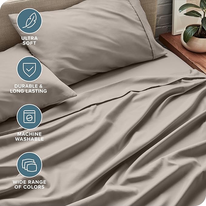 Bare Home Twin XL Sheet Set - Image 4