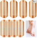 Moxweyeni 8 Pack Rose Gold Foot File Callus Remover Replacement Blades Metal by Moxweyeni