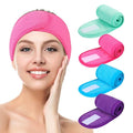 Facial Spa Headbands 4pcs, Makeup Shower Bath Wrap Sport Headband Terry Cloth by TDHDIKE