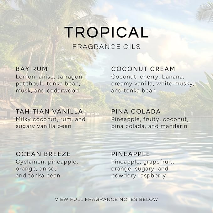 Eternal Essence Oils Tropical Set of 6 Premium Fragrance Oils - Image 2