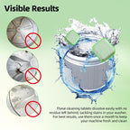 (30-Pack) Laundry Machine Cleaner, Washer Cleaner, for Front-Loaders, Top-Loaders, HE Machines, Easily Removes Residue, Septic Safe, Over a 12-Month Supply