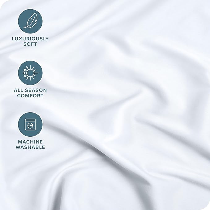 Bare Home Fitted Bottom Sheet Split King Size - Image 3