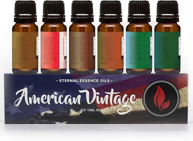 Eternal Essence Oils American Vintage Set of 6 Premium Fragrance Oils - Image 6