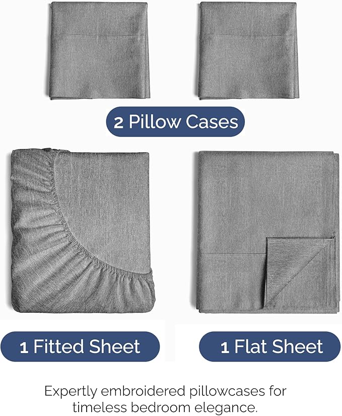Cal King Size 4 Piece Sheet Set - Image 2