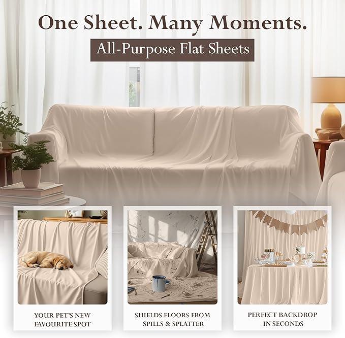 Utopia Bedding Flat Sheet - Image 6