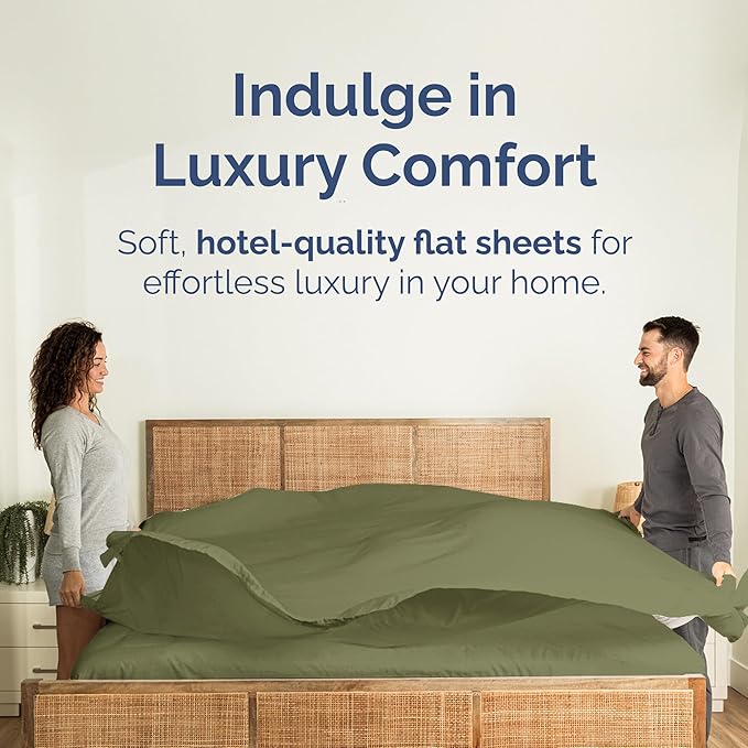Cal King Size Flat Sheet - Image 2