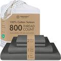 Threadmill Luxury 100% Cotton King Sheets by ThreadmillHomeLinen
