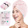 Cotton Hair Towel Wrap for Women/Kids | Quick Dry, Soft & Absorbent 420 GSM by LiliJames