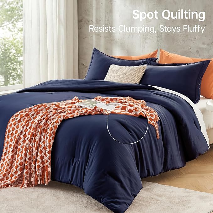 MUXHOMO MUXHOMOTwin/Twin XL Comforter Set, All Season Ultra Soft Down - Image 5