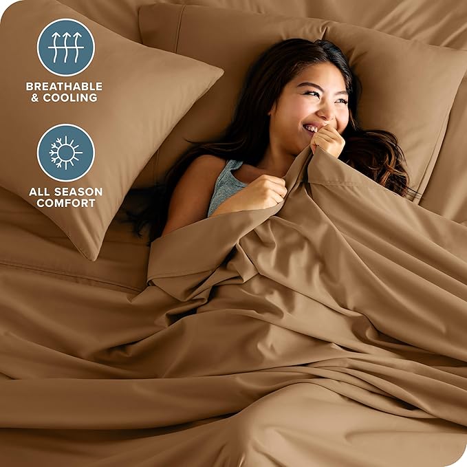 Bare Home California King Sheet Set - Image 3