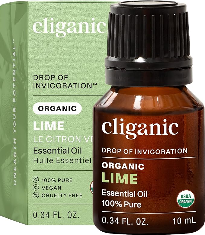 Cliganic Organic Lime Essential Oil by Cliganic