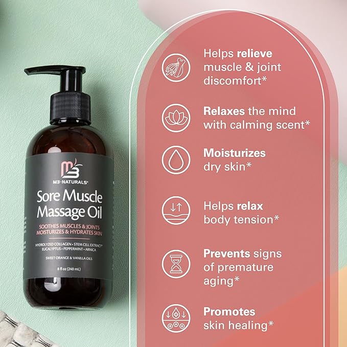Arnica Sore Muscle Massage Oil - Image 8