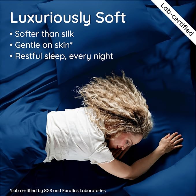 Bambaw 100% Viscose Derived from Bamboo King Size Fitted Sheet - Image 4