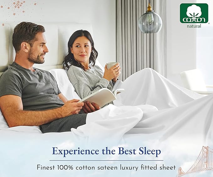 California Design Den 2-Pack Queen Fitted Sheets Only - Image 8