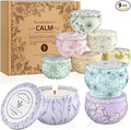 WarmEmbrace Scented Candles, Candle Set of 9, Long-Lasting Candles by WarmEmbrace