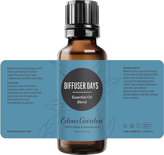 Edens Garden Diffuser Days Essential Oil Blend- 100% Pure Premium Grade - Image 9