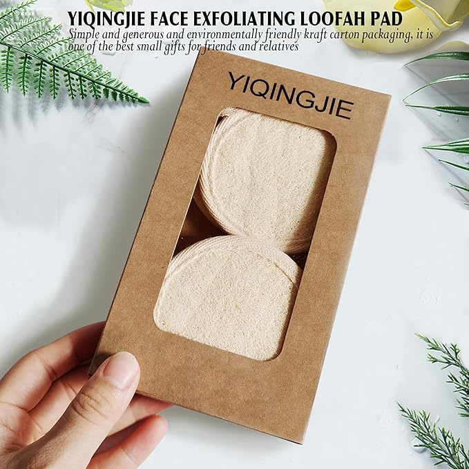 Face Exfoliating Loofah Pad Scrubber, Manual Facial Cleansing and Makeup - Image 6