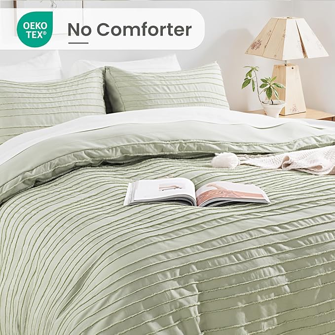 NEXHOME PRO Twin Duvet Cover, 2 Pieces Boho Tufted Duvet Cover Set, Soft and - Image 5