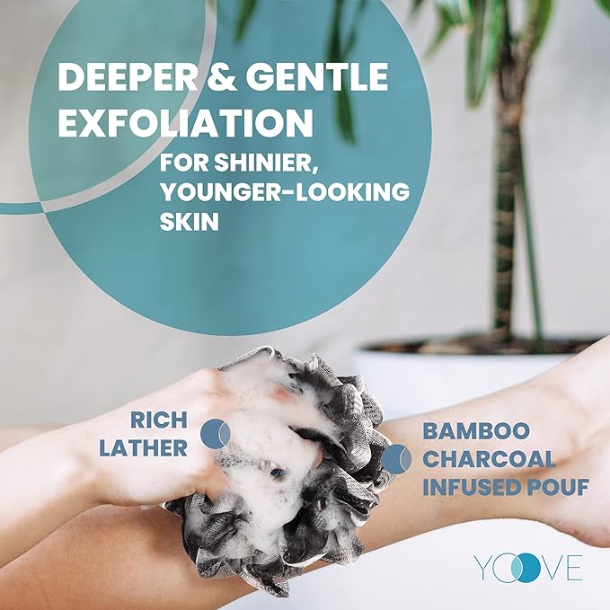 Bamboo Charcoal Infused Back Scrubber - Image 6
