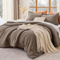 MUXHOMO King Size Comforter Set, All Season Ultra Soft Down Alternative Bedding by MUXHOMO