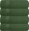 BELZZI Home Ultra Soft 4 Pack Oversized Bath Towel Set 27x54, Cotton Compact by Unknown