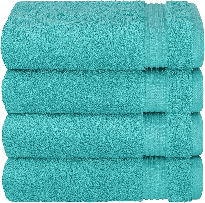 Cotton Paradise Hand Towels for Bathroom, 100% Cotton Turkish 4 Piece Hand - Image 5