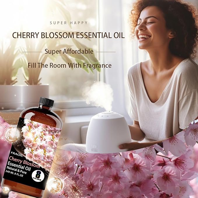 Cherry Blossom Essential Oil, Cherry Blossom Oil 8 Fl Oz 240ML - Image 3
