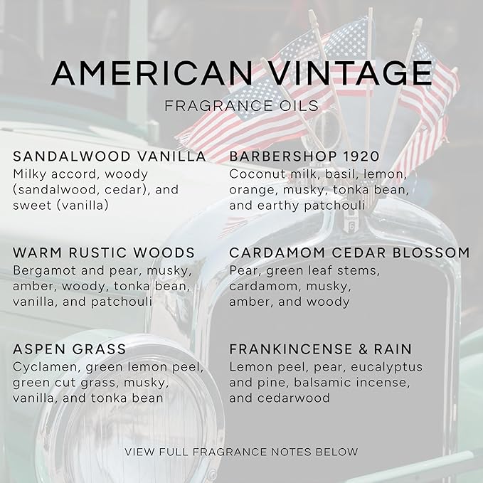 Eternal Essence Oils American Vintage Set of 6 Premium Fragrance Oils - Image 2