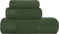 GLAMBURG Ultra Soft 3 Pack Cotton Towel Set, Contains a Bath Towel 28x55 inch by GLAMBURG