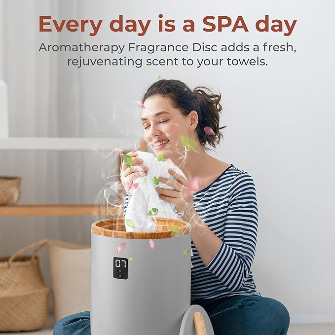 SereneLife Towel Warmers Bucket, - Image 3
