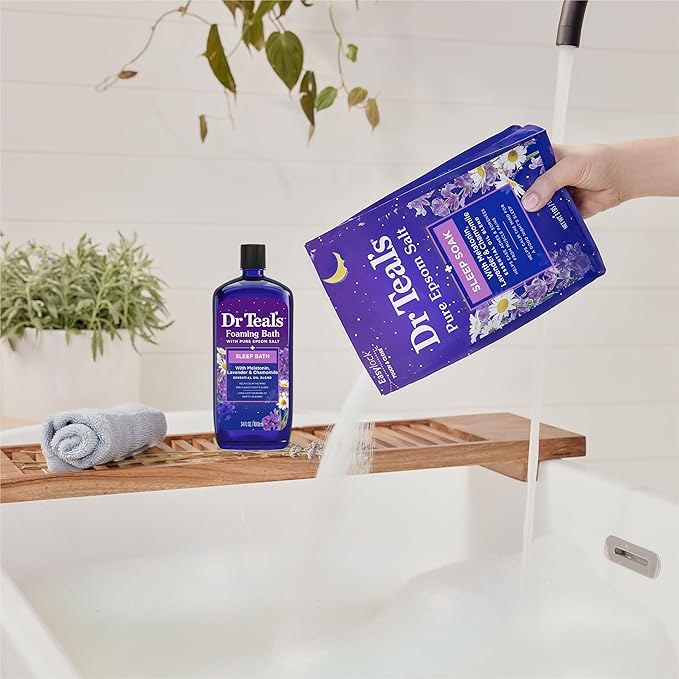 Dr Teal's Pure Epsom Salt Soak, Sleep Blend - Image 8