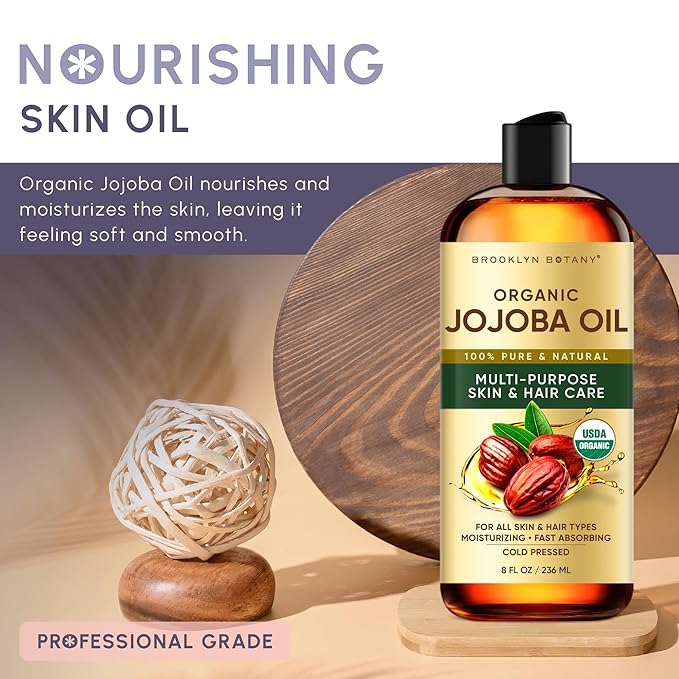 Brooklyn Botany Cold-Pressed Organic Jojoba Oil | - Image 5