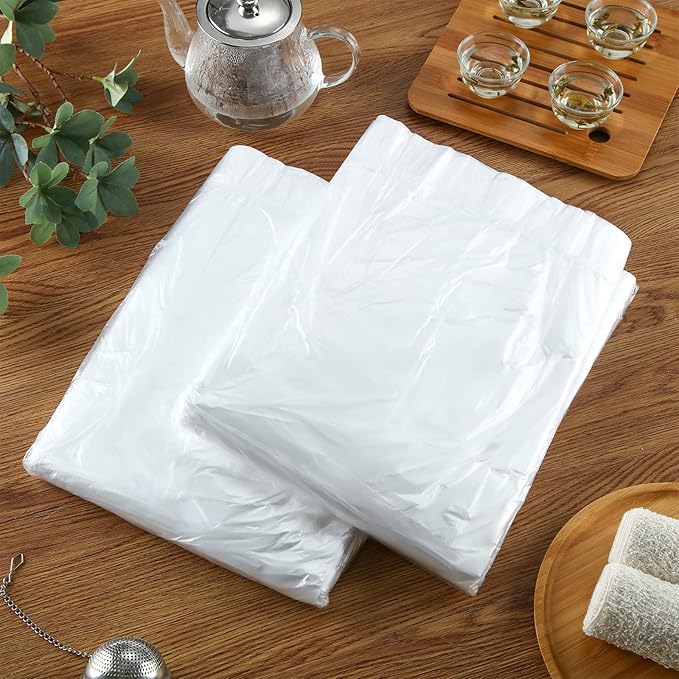 100 Pcs Disposable Foot Tub Liner Portable Bath Bags Plastic Pedicure Spa Bags - Image 4