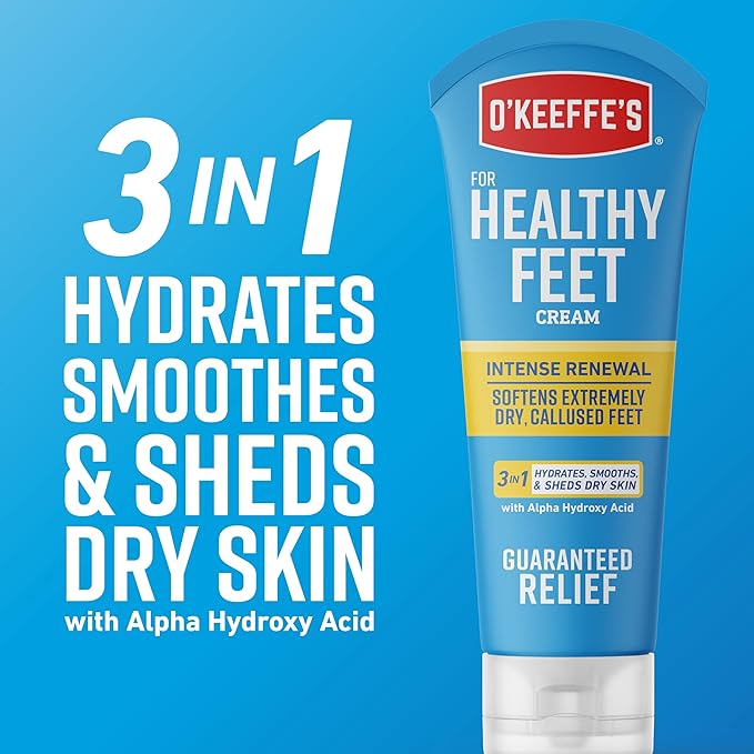 O'Keeffe's for Healthy Feet Intense Renewal Cream - 3 oz Tube - Chemically - Image 5