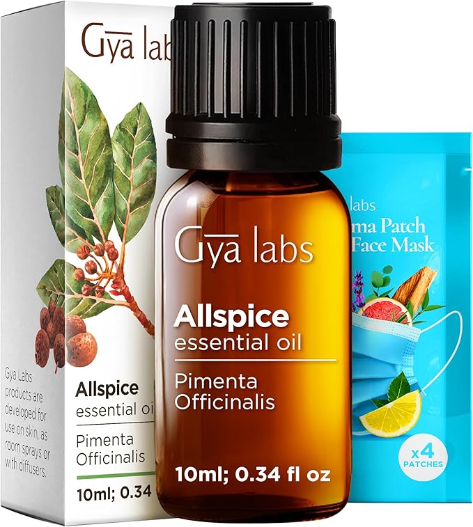 100% Pure Allspice Essential Oil by GyaLabs