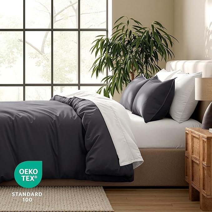 Bare Home Bedding Duvet Cover Queen Size - Image 5
