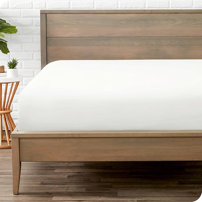 Bare Home Fitted Bottom Sheet California King Size by BareHome