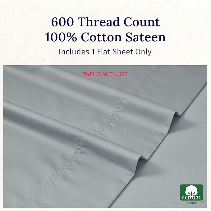 100% Cotton Flat Sheet - Image 5