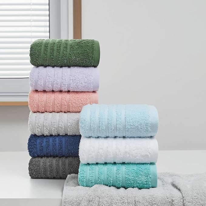 Aibaser Towels 6 Pack Bath Towel - Image 4