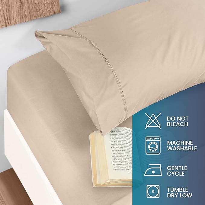 Utopia Bedding Full Size 4 Piece Sheet Set - Image 5