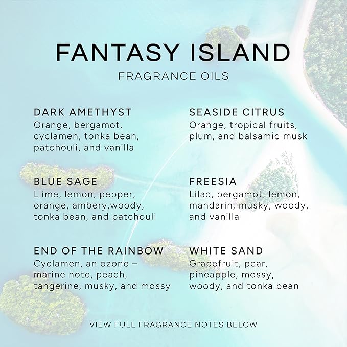 Eternal Essence Oils Fantasy Island Set of 6 Premium Fragrance Oils - Image 2