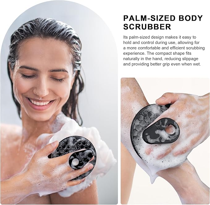 INNERNEED Food Grade Silicone Body Scrubber Gentle Exfoliating Brush - Image 4