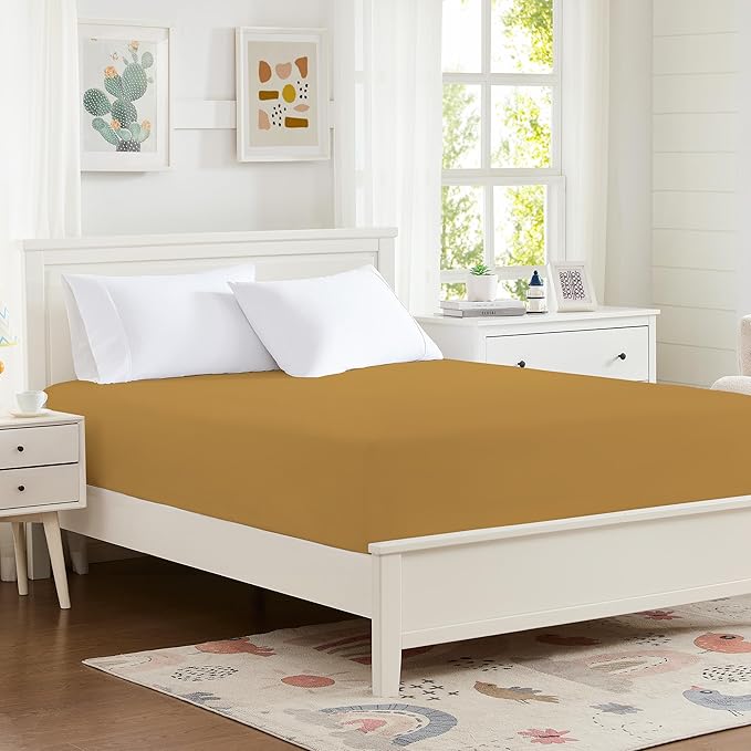 Hotella 100% Microfiber Twin Size Fitted Sheet Only, Ultra Soft Hotel Quality by Hotella